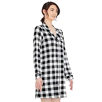 George Women's Notched Collar Nightshirt
