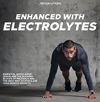 Revolution Nutrition Pure EAA Powder, Essential Amino Acids for Post Workout Recovery,  Gluten Free, Zero Calorie, Zero Sugar,with Electrolytes, 5g EAAs per Serving, Blue Sharks, 240g (26 Servings)