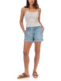 Jordache Short Utility Boyfriend pour femme