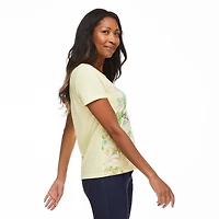 T-shirt imprimé à manches courtes Penmans pour femmes
