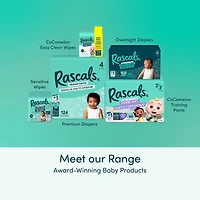 Les lingettes Rascals Easy Clean CoComelon 720pc