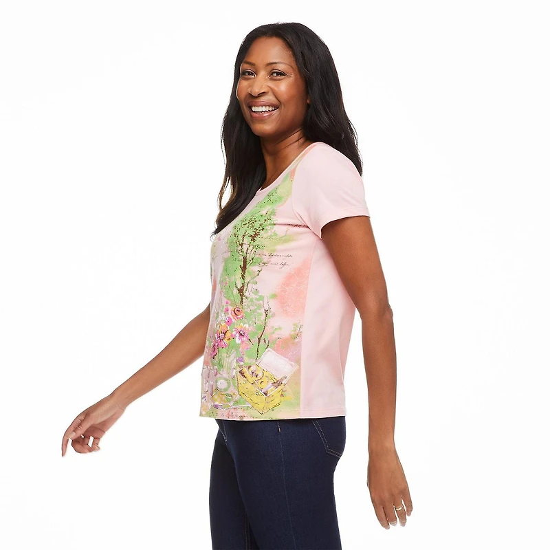 Penmans Women's Printed Short Sleeve Tee