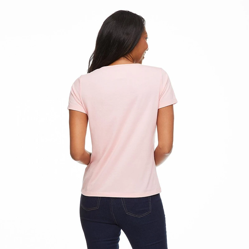 T-shirt imprimé à manches courtes Penmans pour femmes