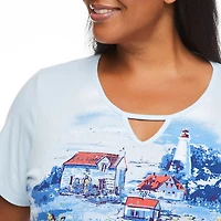 T-shirt à manches courtes Penmans Plus pour femmes