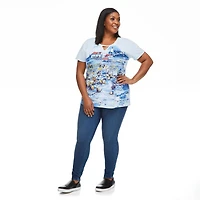 T-shirt à manches courtes Penmans Plus pour femmes