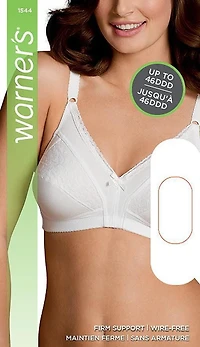 Warner's Firm Support Wirefree Bra, Sizes 36B-42DD