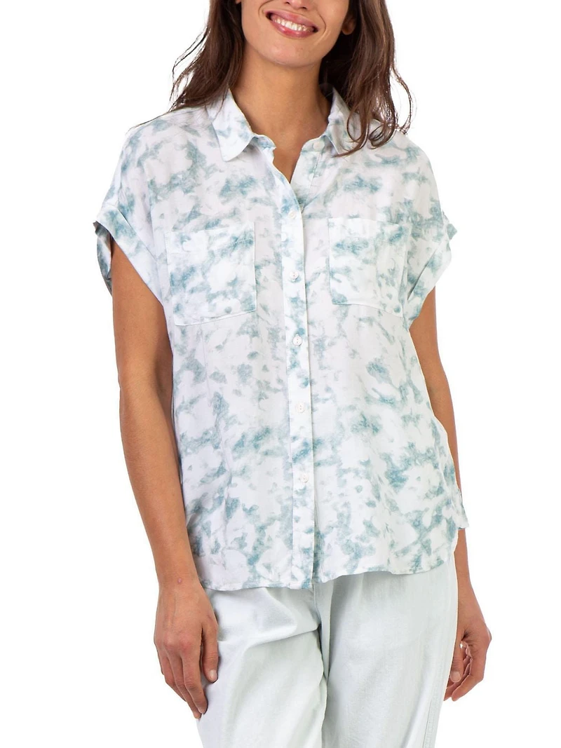 Chemise à manches dolman Jordache pour femme