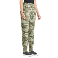 Jogger à revers avec motif imprimé George pour femmes