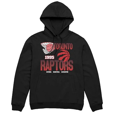Sweat à capuche noir NBA Toronto Raptors 1995