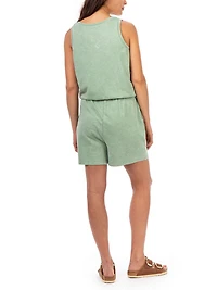 Jordache Women's Racerback Romper