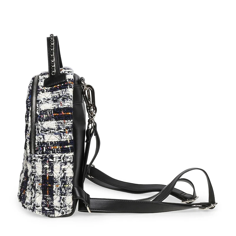 Mini sac à dos matelassé avec fermeture éclair Madden NYC pour femmes