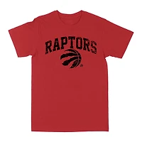 NBA Toronto Raptors  Vintage Distressed Red T-Shirt