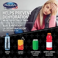 Pedialyte® AdvancedCare® Plus Electrolyte Powder Sticks, Electrolytes For Dehydration, Electrolyte Powder Packets, Strawberry Freeze, 6x17g, 6 x 17 g