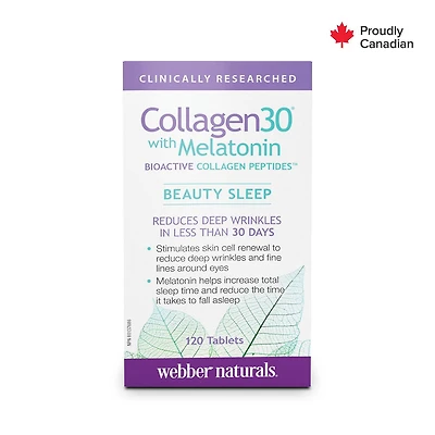 Collagen30® with Melatonin, COLLAGEN PEPTIDES™ with melatonin