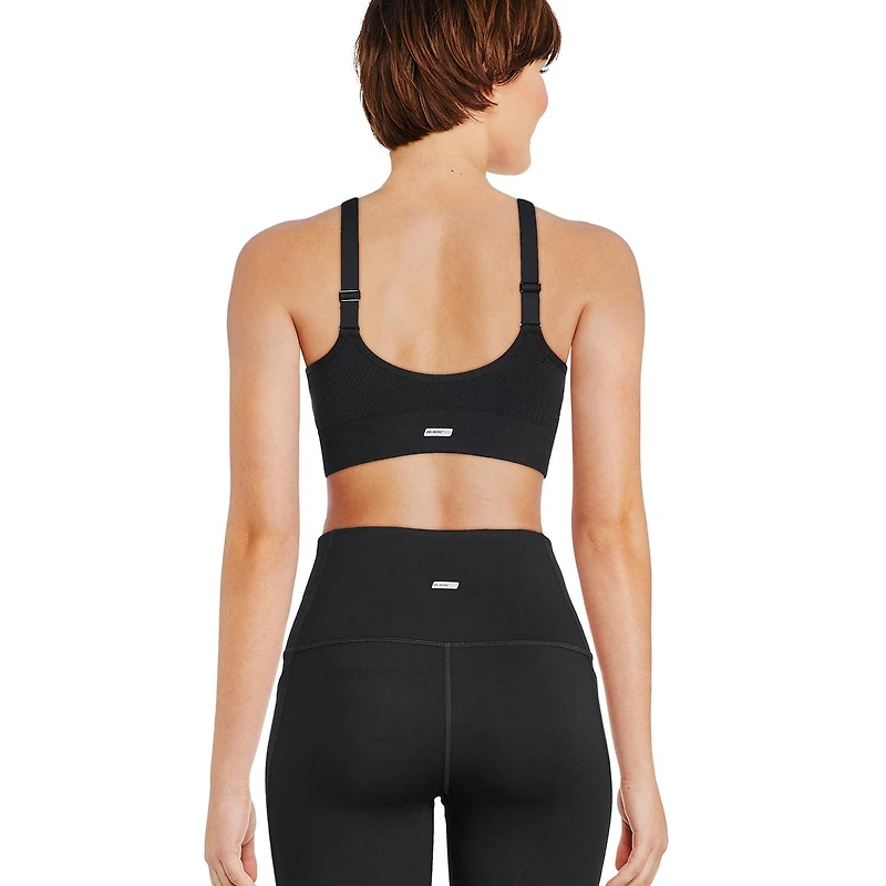 Soutien-gorge sport zippé Athletic Works pour femmes