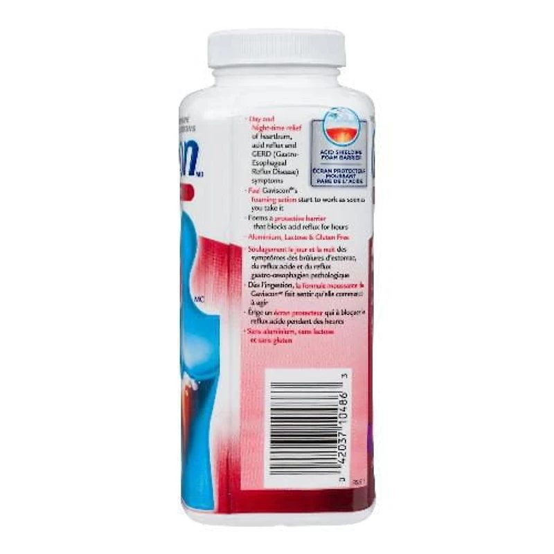 Gaviscon Extra-Fort Foamtabs À Croquer Mélange De Fruits 120CT