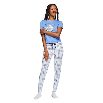 No Boundaries Women's Pajama 2-Piece Set
