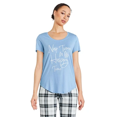 T-shirt à encolure dégagée George pour femmes
