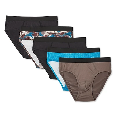 Lot de 5 slips Athletic Works pour hommes