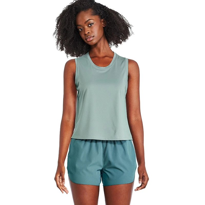 Athletic Works Women's Crew Neckline Tank, Sizes XS-XXL