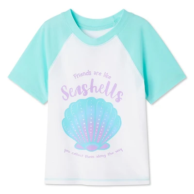 George Girls' Short Sleeve Rash Guard