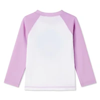 George Toddler Girls' Long Sleeve Rash Guard