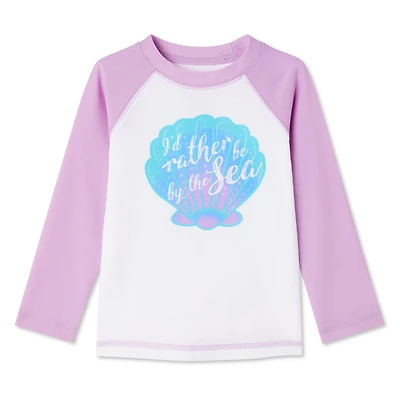 Maillot de bain anti-UV à manches longues George pour petites filles