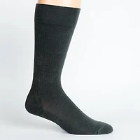 Dr. Johnny's Solid Grey Cotton Compression Socks