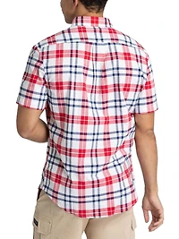 U.S. Polo Assn. Men's Short Sleeve Button Up Shirt