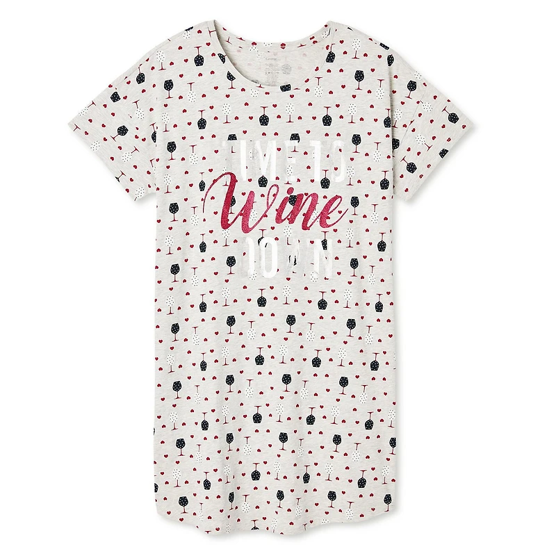 George Plus Women's Short Sleeve Nightshirt