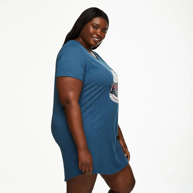 George Plus Women's V-Neckline Nightshirt