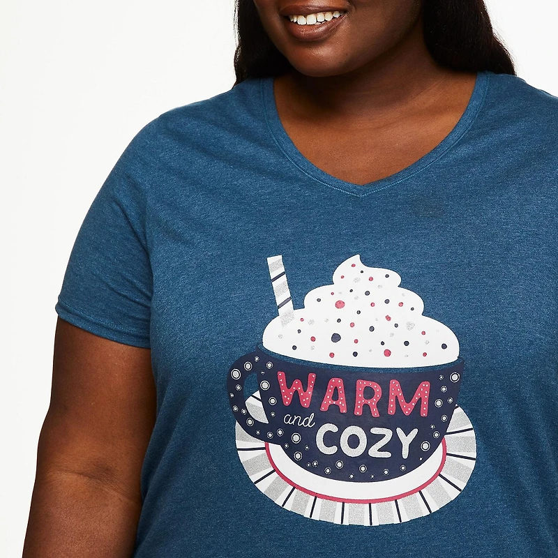 George Plus Women's V-Neckline Nightshirt