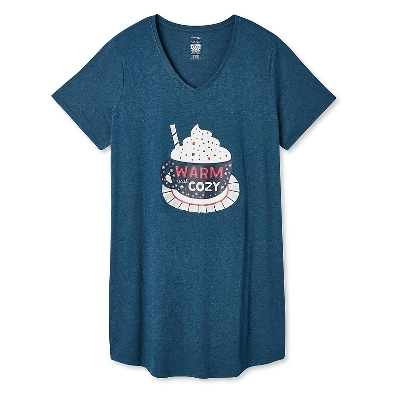 George Plus Women's V-Neckline Nightshirt