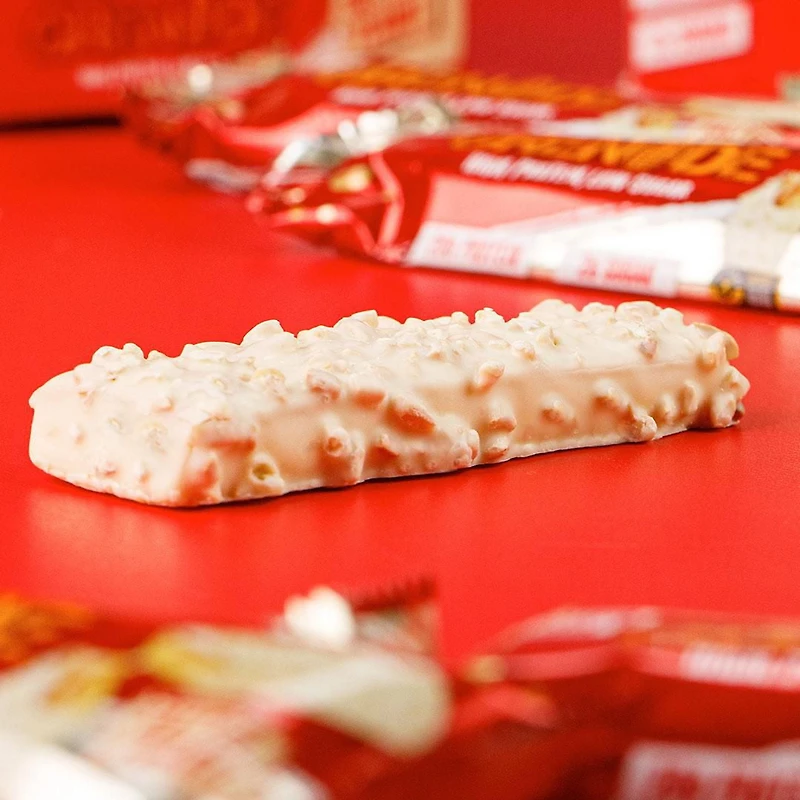 Grenade Barre Protéinée Chocolat Blanc Arachide Salée Barre de 60g