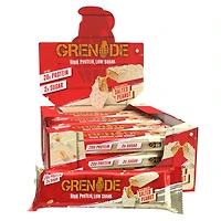 Grenade Barre Protéinée Chocolat Blanc Arachide Salée Barre de 60g
