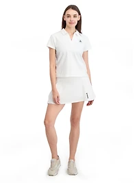 Jupe-short de tennis plissée Prep pour femme Reebok avec short intérieur et poches
