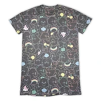 Care Bears Chemise de nuit pour femme à manche courte