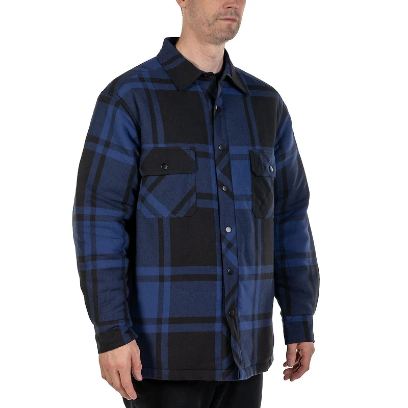 Chemise en flanelle Workload pour hommes Tailles M-2XL