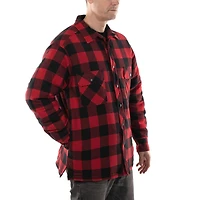 Forcefield Plaid Quilt-Lined Flannel Shirt Jacket