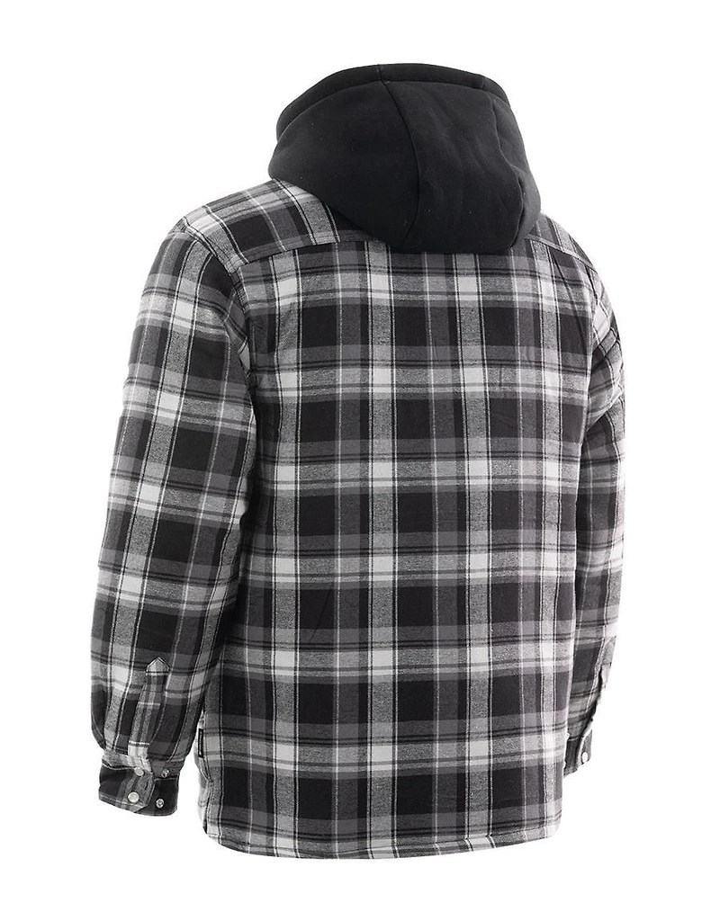 Workload Men's Hooded Flannel Jacket