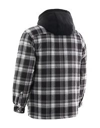 Workload Men's Hooded Flannel Jacket