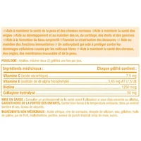 NATURE'S BOUNTY Hair, Skin & Nails Plus Collagen, Maintains Health Of Hair, Skin & Nails, Supports Immune Function, Provides Antioxidants, Helps Maintain Mucous Membranes, Gummies 165.0 count, 165 Gummies