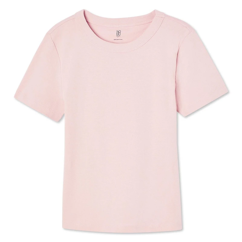 No Boundaries Women's Rib Baby Tee