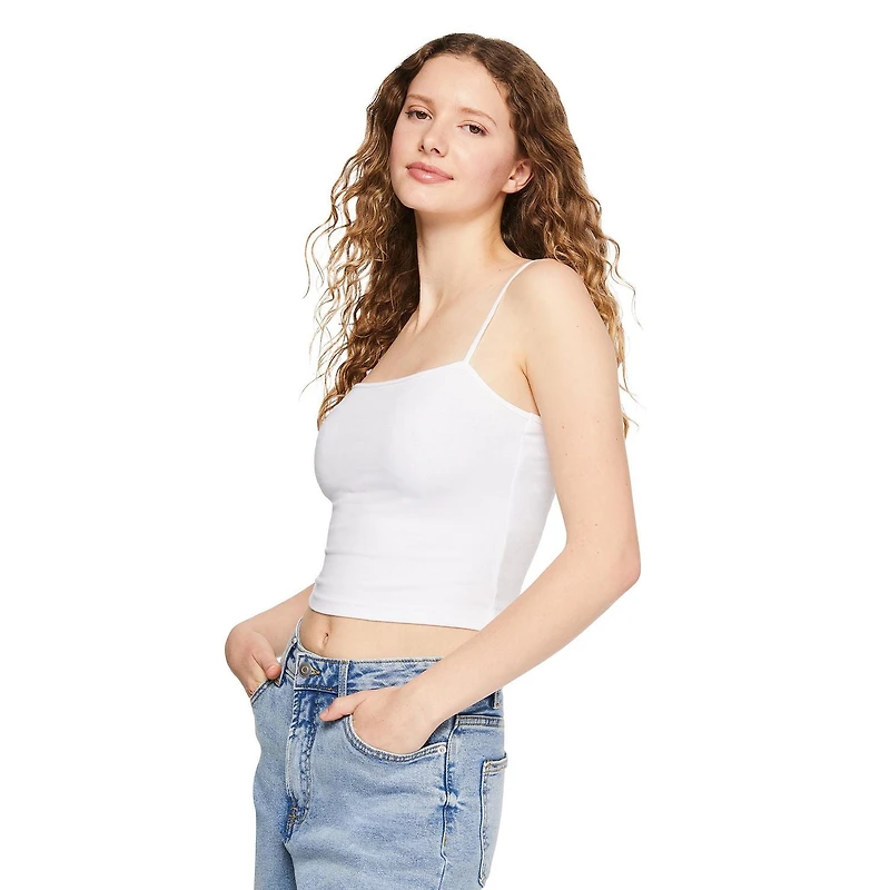 Camisole écourtée No Boundaries pour femmes Tailles TP–TTG