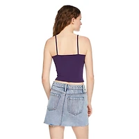 No Boundaries Women's Cropped Cami, Sizes XS-XXL