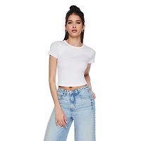T-shirt bébé à manches courtes No Boundaries pour femmes Tailles TP–TTG