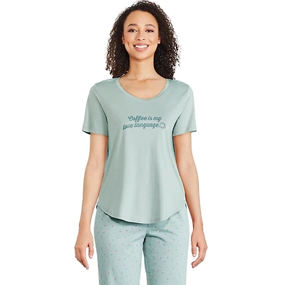 George Women's Scoop Neckline Sleep Tee