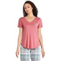 George Women's V-Neckline Sleep Tee