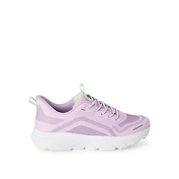 Athletic Works Girls' Sneakers, Wide Width Sizes 11-3