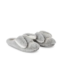 Time and Tru Women's Bunny Slippers, Sizes 5/6-9/10